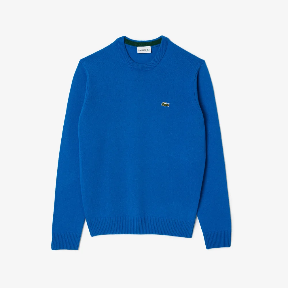 Heavy Knit Badge Tennis Sweater