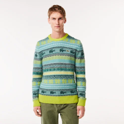 Men’s Crew Neck Wool Sweater