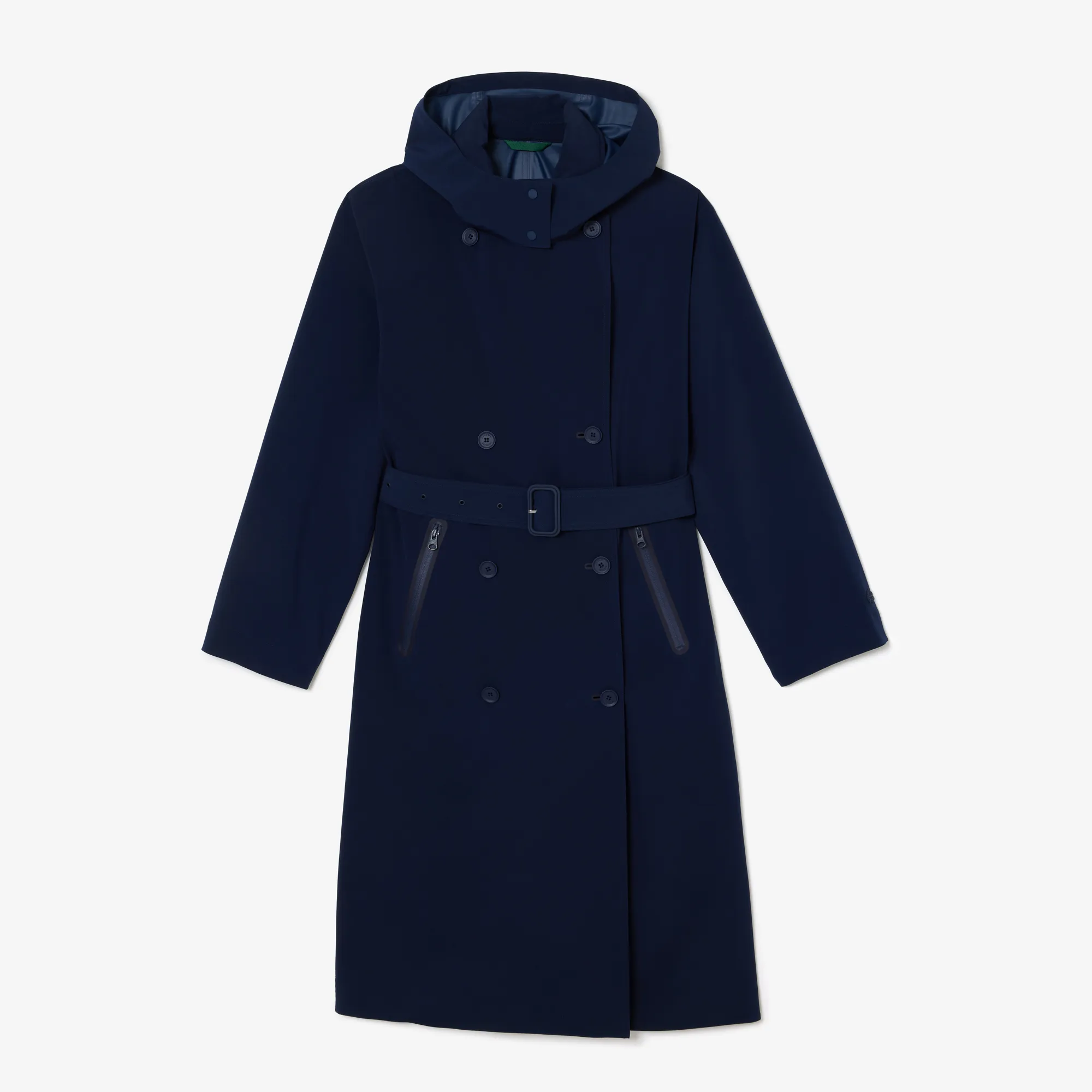 Women’s Lacoste Oversized Removable Hood Trench