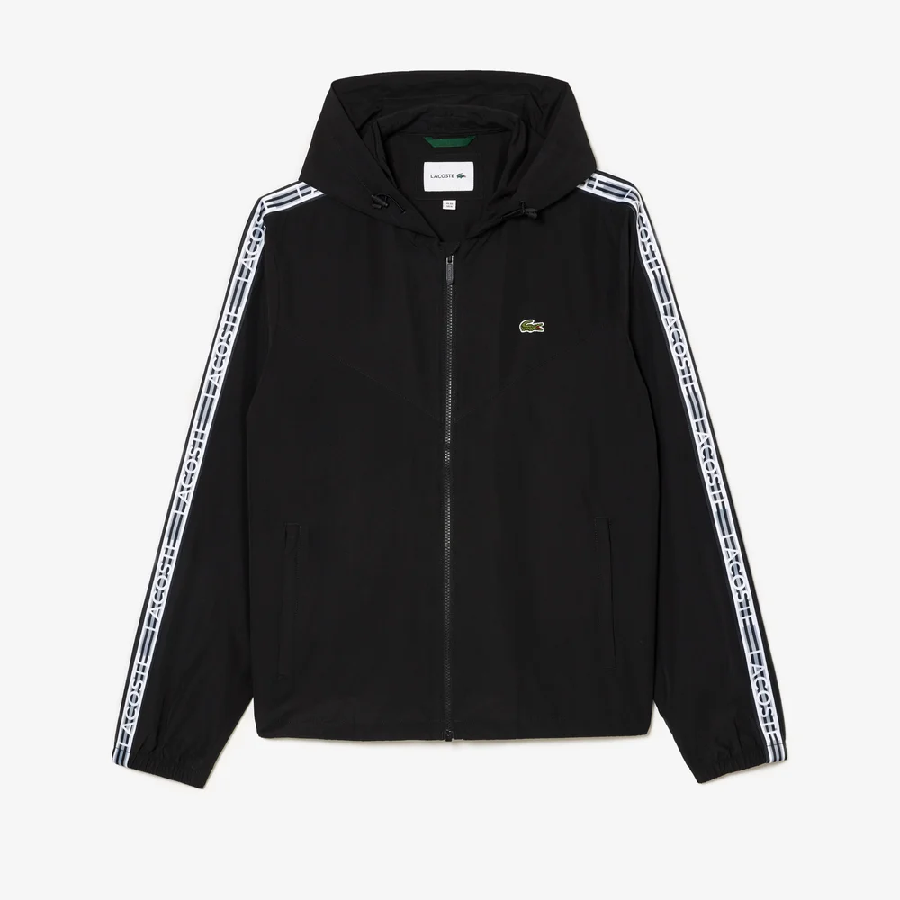 Áo Khoác Lacoste Nam Harrington Chống Mưa Họa Tiết Kẻ Sọc