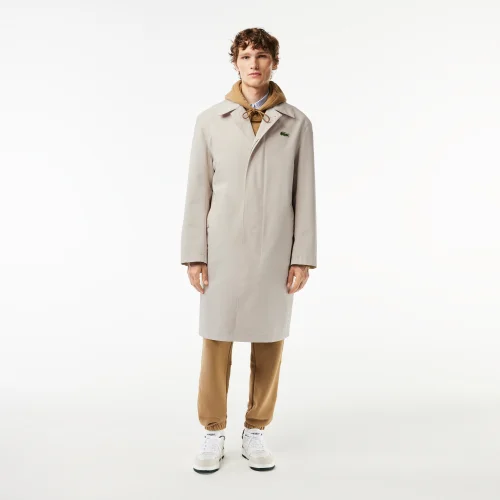 Lightweight Showerproof Cotton Twill Trench Coat