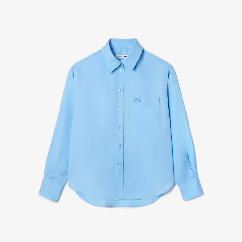 Flowing, Oversized Lyocell Shirt