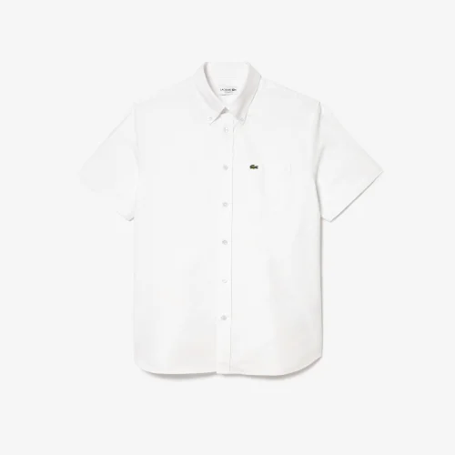 Regular Fit Short Sleeved Oxford Shirt