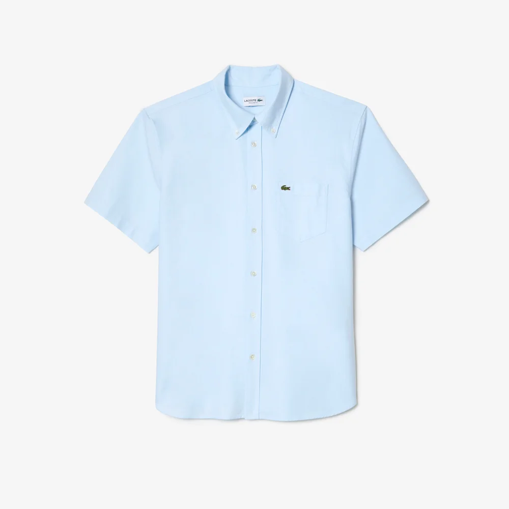 Regular Fit Short Sleeved Oxford Shirt