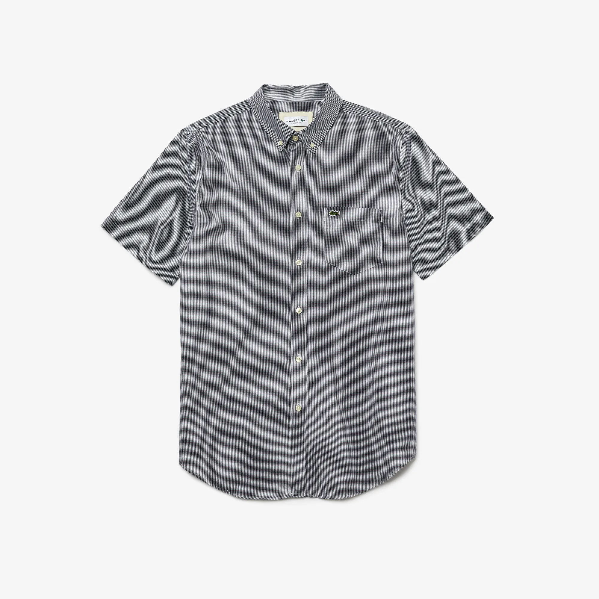 Men’s Regular Fit Gingham Check Shirt