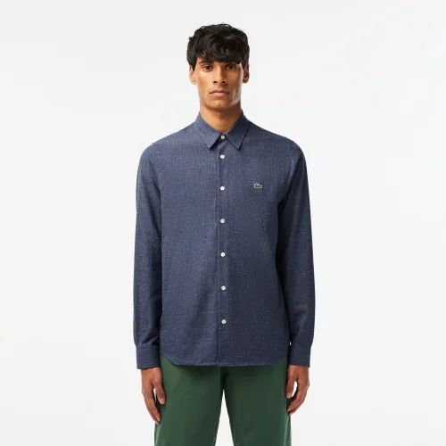 Slim Fit Recycled Cotton Shirt