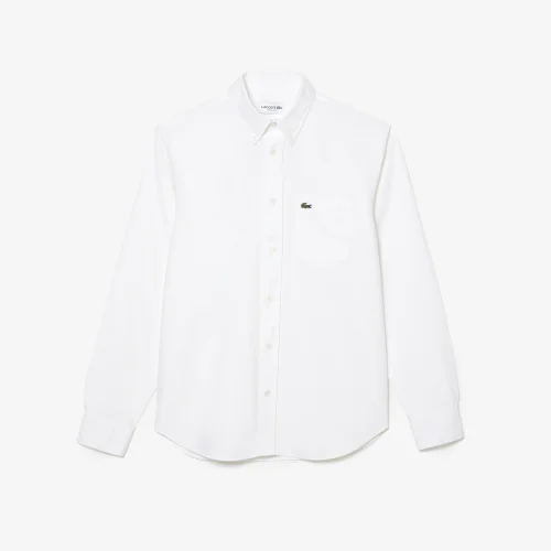 Short Sleeved Oxford Cotton Shirt