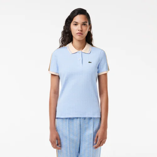 Women’s Lacoste Slim fit Stretch Cotton Piqué Polo Shirt