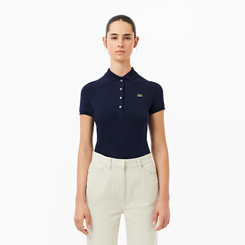 Women’s Lacoste Slim fit Sleeveless Cotton Piqué Polo Shirt