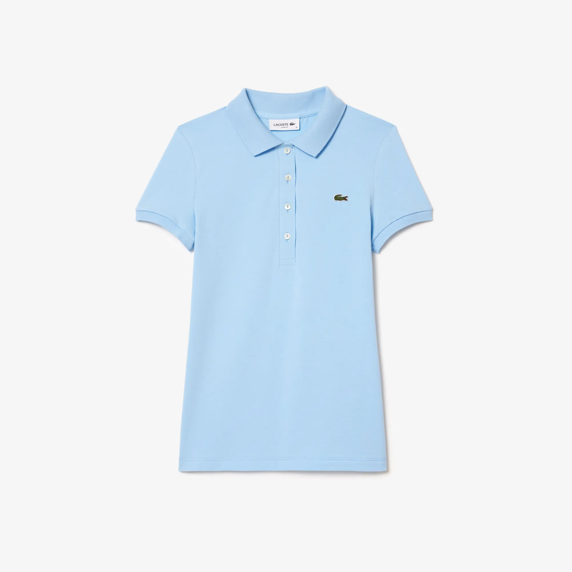 Áo Nỉ Lacoste Nữ Có Khóa Kéo Chất Liệu Cotton Piqué Họa Tiết Colour Block