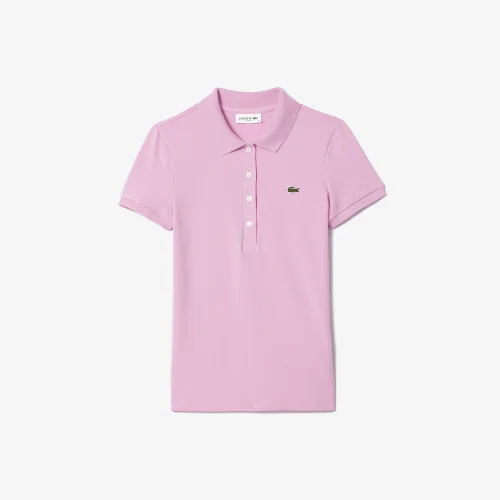 Áo Polo Lacoste Nữ L.12.D Ôm Dáng Chất Liệu Cotton Gân