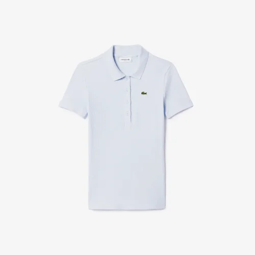 Áo Polo Lacoste Nữ L.12.D Ôm Dáng Chất Liệu Cotton Gân