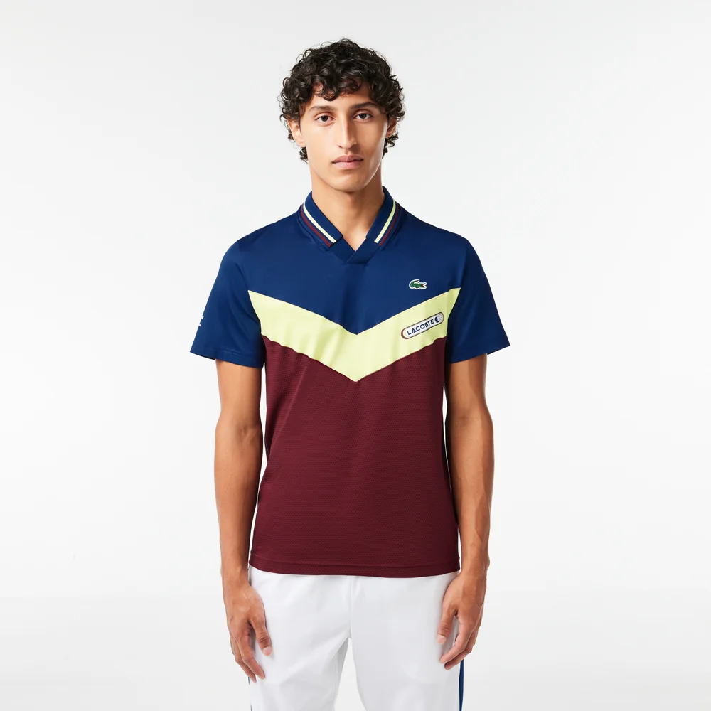 Slim Fit Lacoste Tennis Seamless Effect Polo Shirt