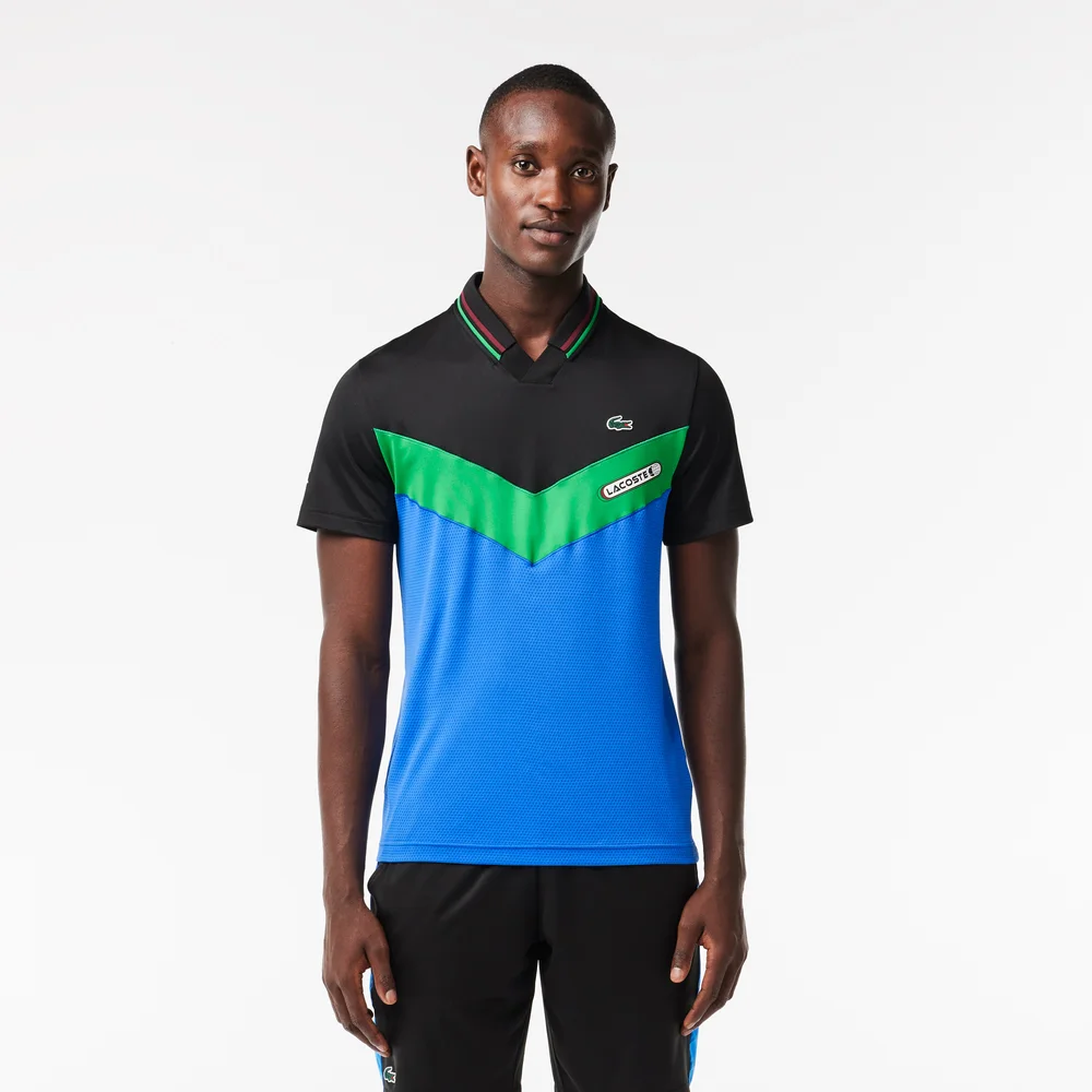 Slim Fit Lacoste Tennis Seamless Effect Polo Shirt