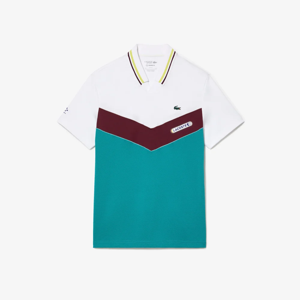 Giày Lacoste Nữ L001 Chất Liệu Da Logo Lưỡi Gà