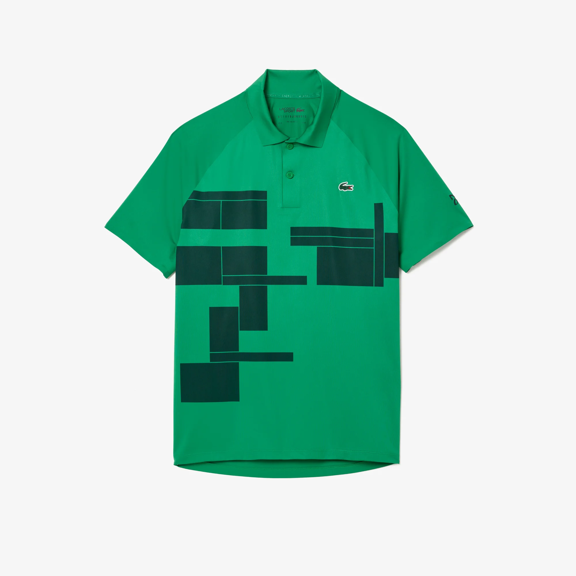 Men s Lacoste SPORT Textured Breathable Golf Polo Shirt LACOSTE VN