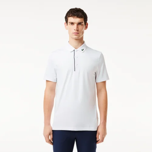 Áo Polo Golf Lacoste Nam Chất Liệu Jersey