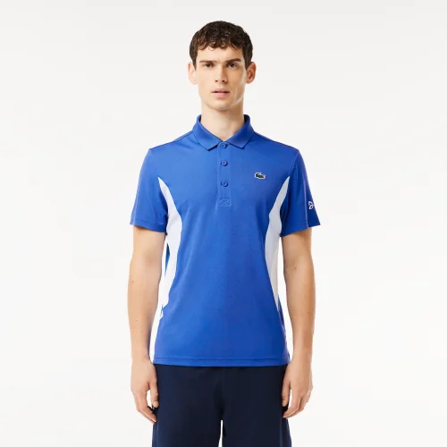 Áo Polo Tennis Lacoste Nam x Novak Djokovic Công Nghệ Ultra-Dry - Xanh • IXW