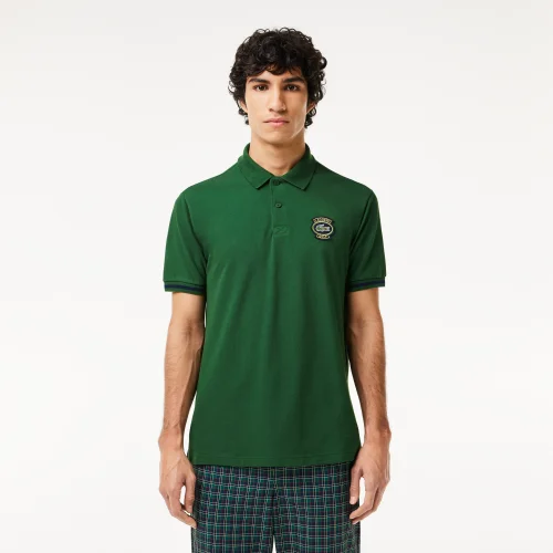 Áo Polo Lacoste Nam Có Sọc Logo