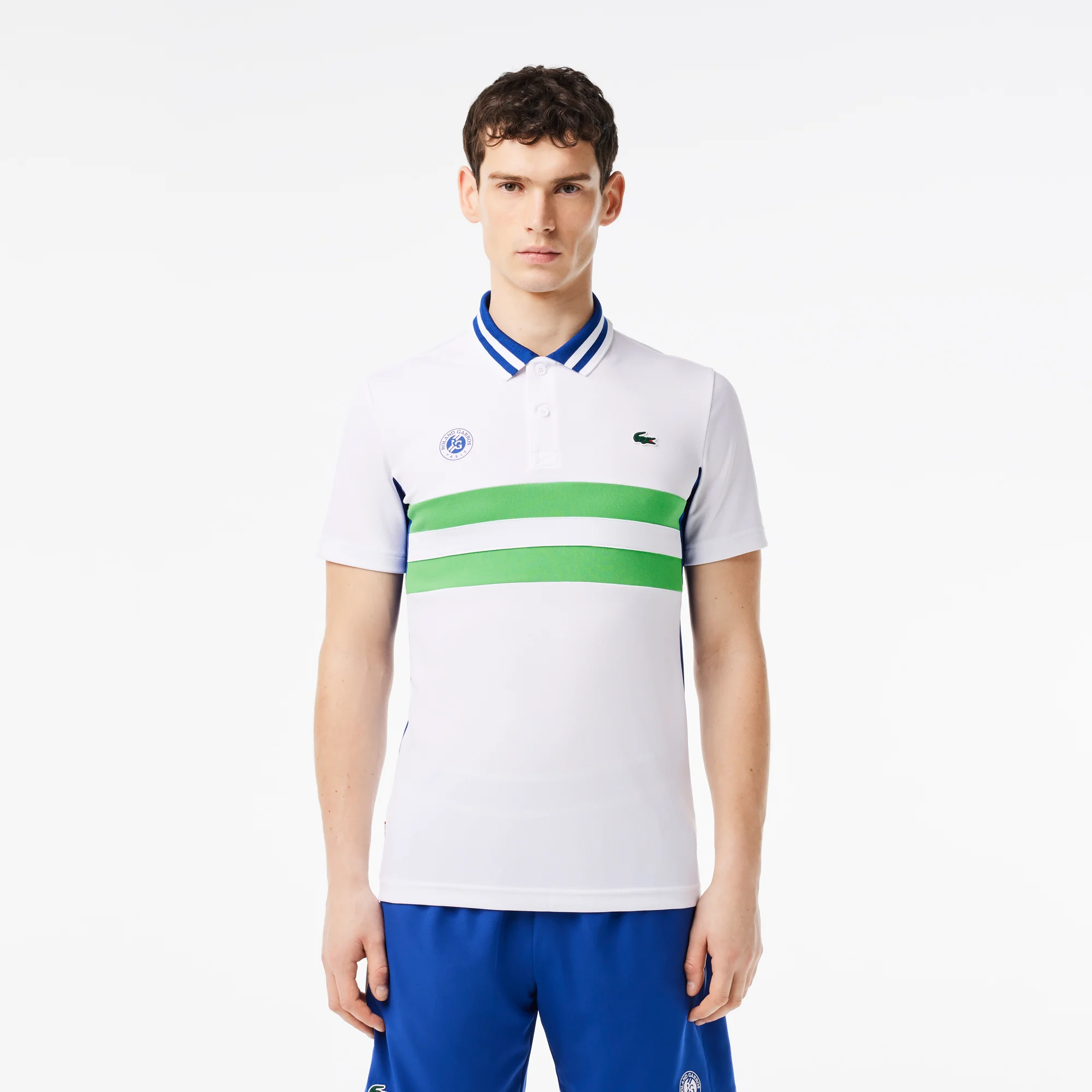 Áo Polo Lacoste Nam Dáng Ôm Chất Liệu Cotton Piqué Co Giãn