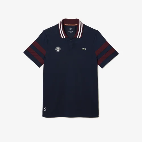 Áo Polo Lacoste Nam Cổ Jacquard Chất Liệu Piqué Siêu Nhẹ