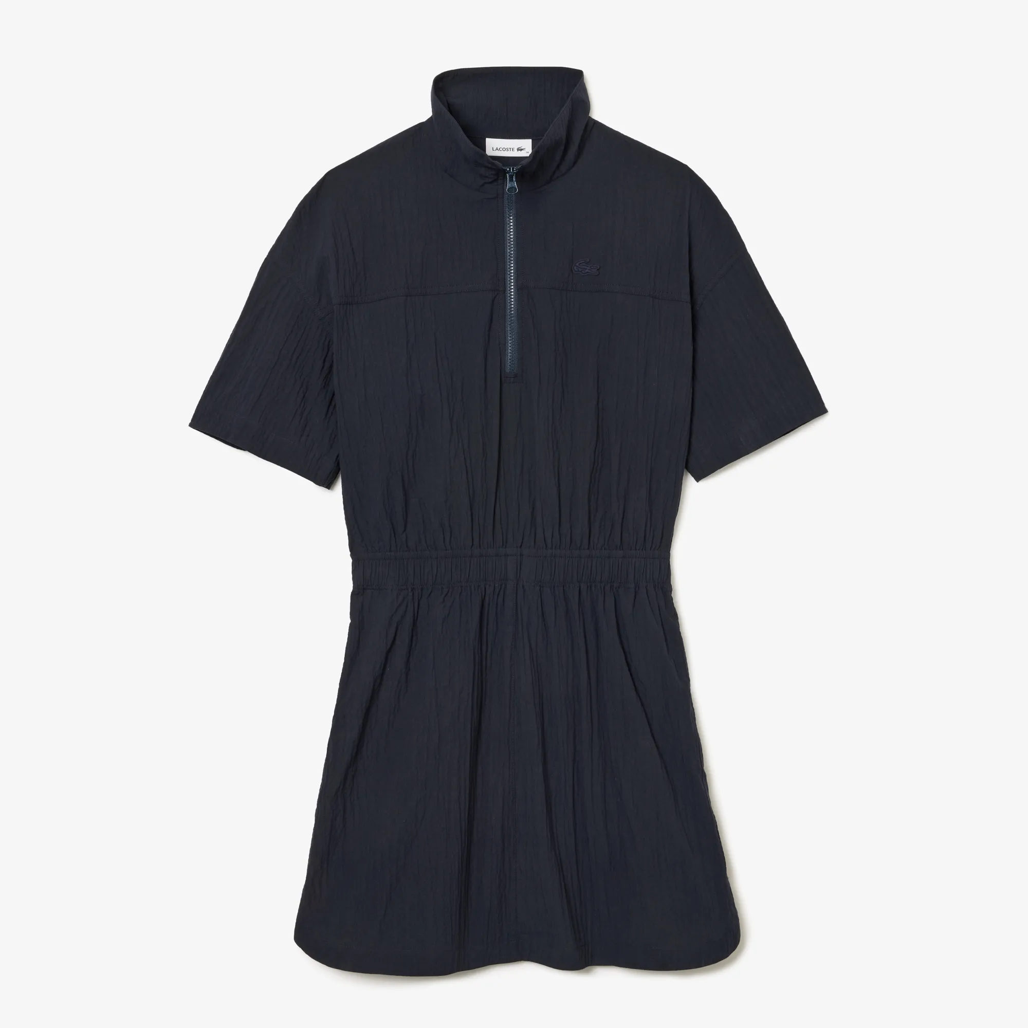 Ví Đựng Thẻ Lacoste Nam The Blend Chất Liệu Da Hạt In Họa Tiết Monogram