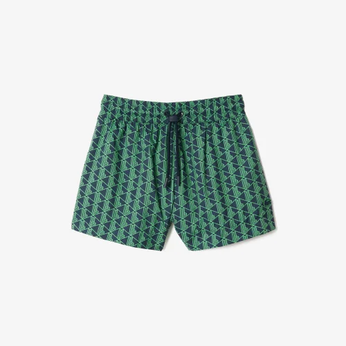 Contrast Seam Double Sided Piqué Shorts