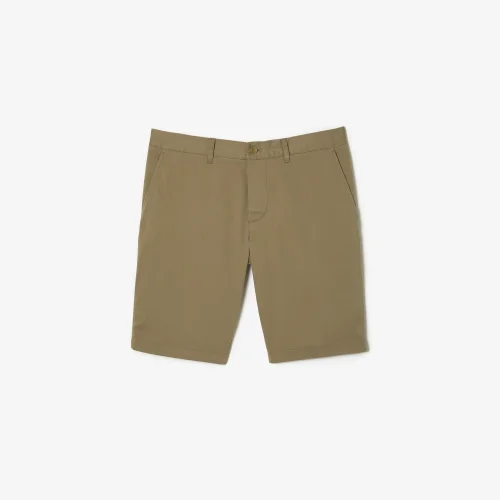 Men’s Lacoste Slim Fit Organic Cotton Bermuda Shorts