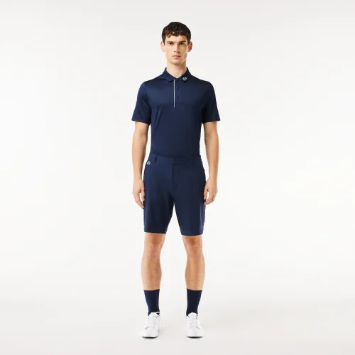 Quần Chino Lacoste Nam Ống Thẳng Chất Liệu Cotton Twill