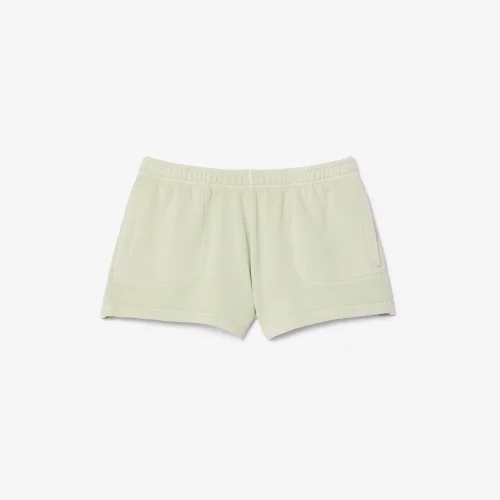 Women’s New Classic Pleated Stretch Cotton Bermuda Shorts