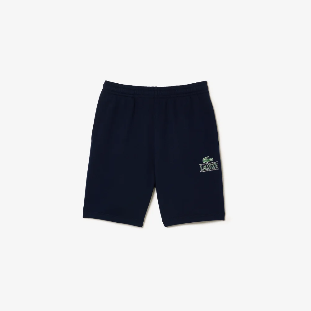 Lacoste Signature Print Jogger Shorts