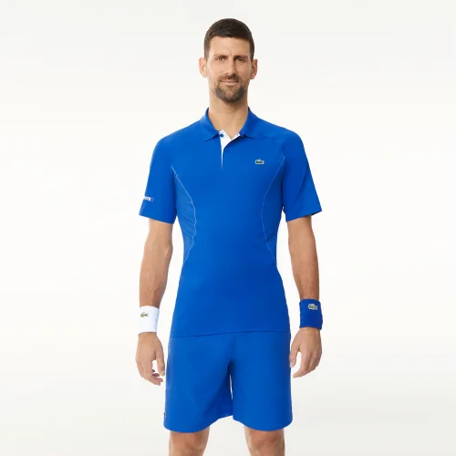 Set Áo Thun Và Mũ Tennis Lacoste Nam x Novak Djokovic