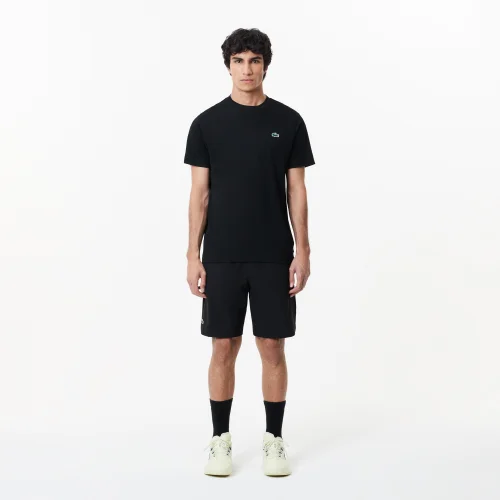 Quần Ngắn Tennis Lacoste Nam Dáng Suông Công Nghệ Ultra-Dry