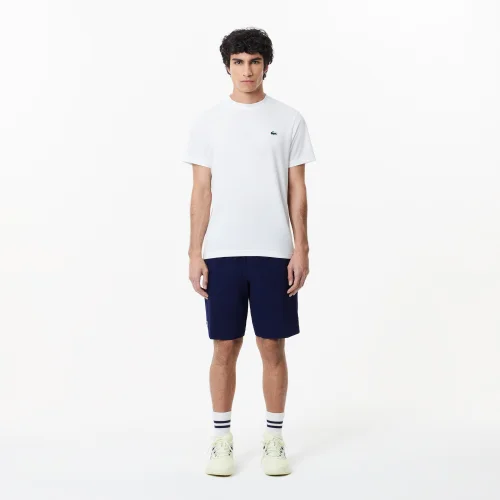 Quần Ngắn Lacoste Nam Dáng Suông Chất Liệu Cotton Poplin Co Giãn