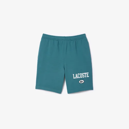 Regular Fit Lacoste Print Jogger Shorts