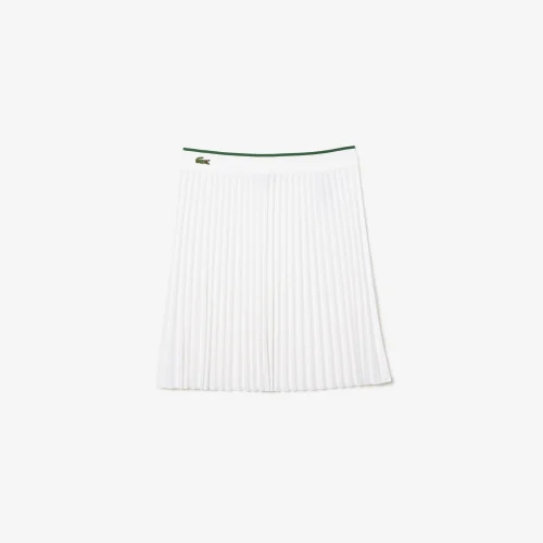 Short Pleated Elastic Waist Skirt