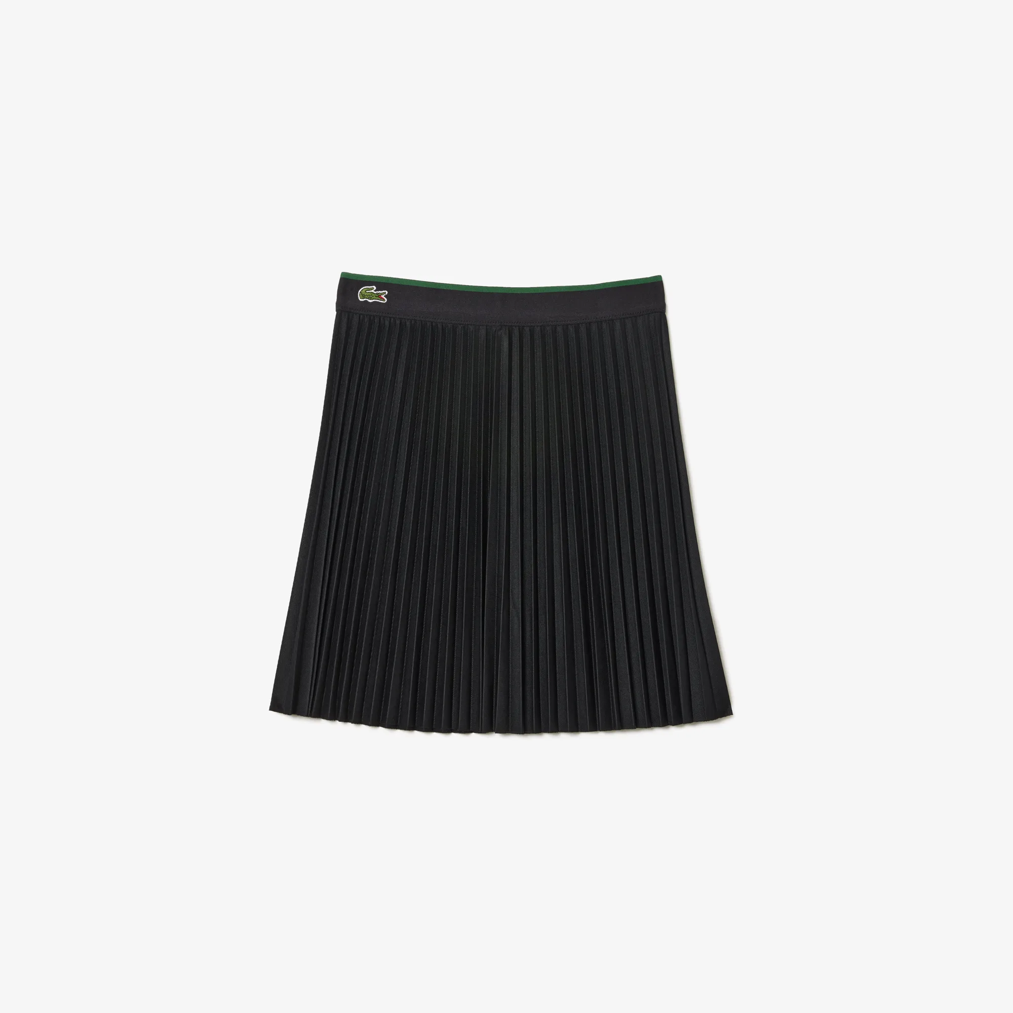 Short Pleated Elastic Waist Skirt