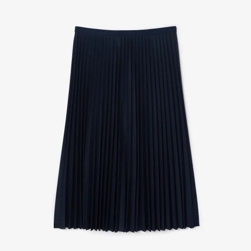 Short Pleated Elastic Waist Skirt