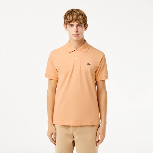 Original L.12.12 petit piqué cotton Polo Shirt - Orange • IXY