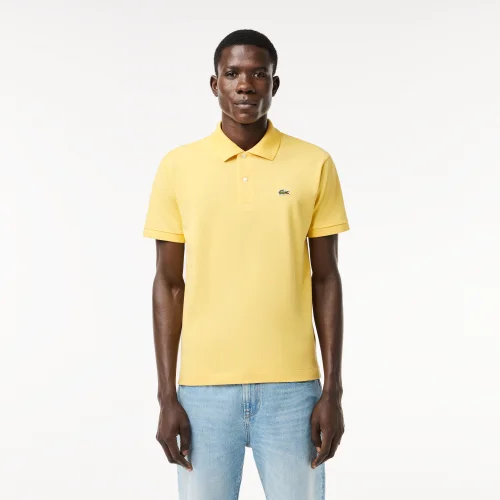 Áo Polo Lacoste Unisex L.12.12 Nguyên Bản Dáng Rộng Họa Tiết Cá Sấu Thập Niên 80