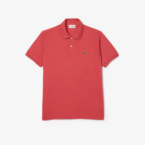 Classic Fit Contrast Collar Monogram Motif Polo Shirt