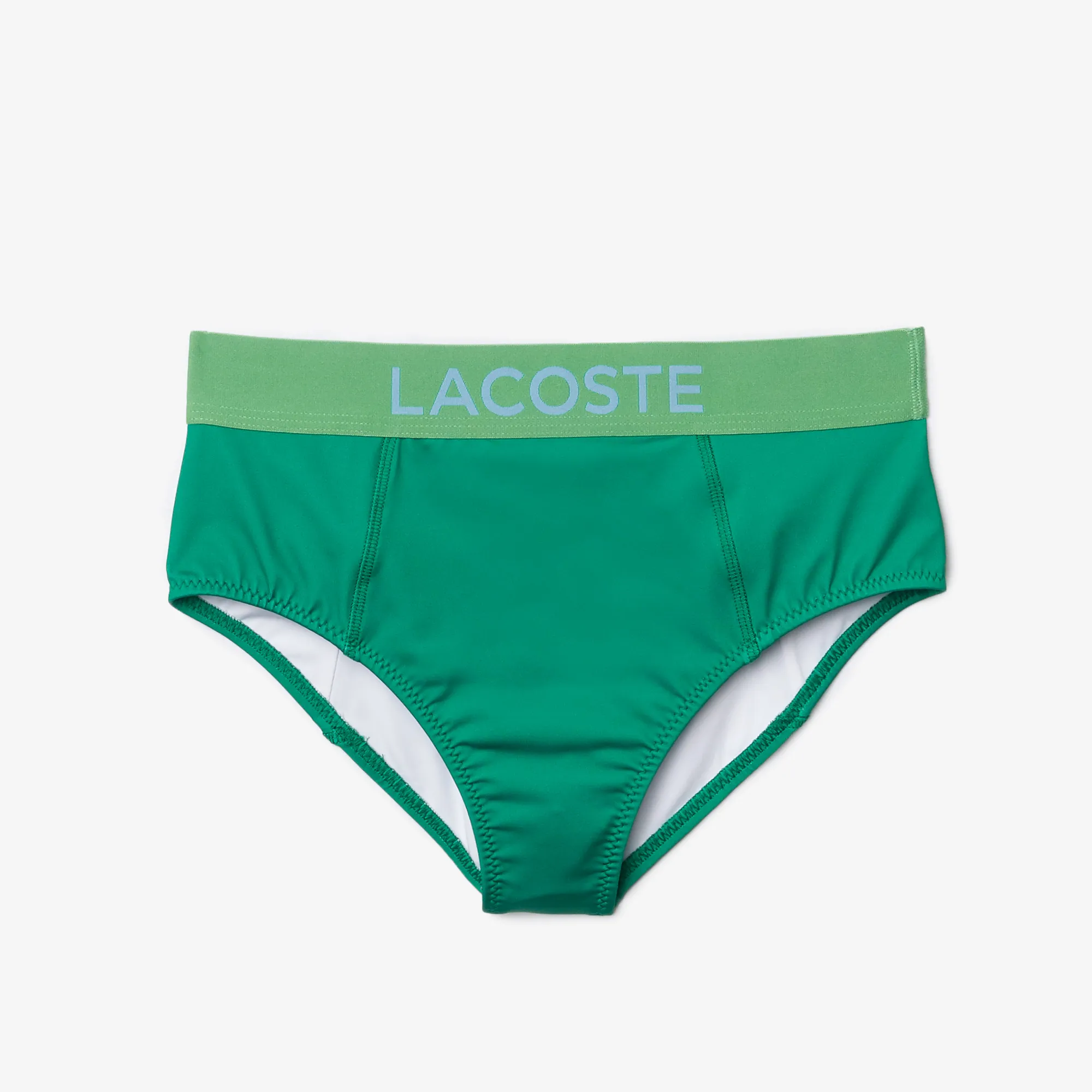 Đồ Bơi Lacoste Nữ In Hoạ Tiết Cá Sấu Và Dây Bắt Chéo