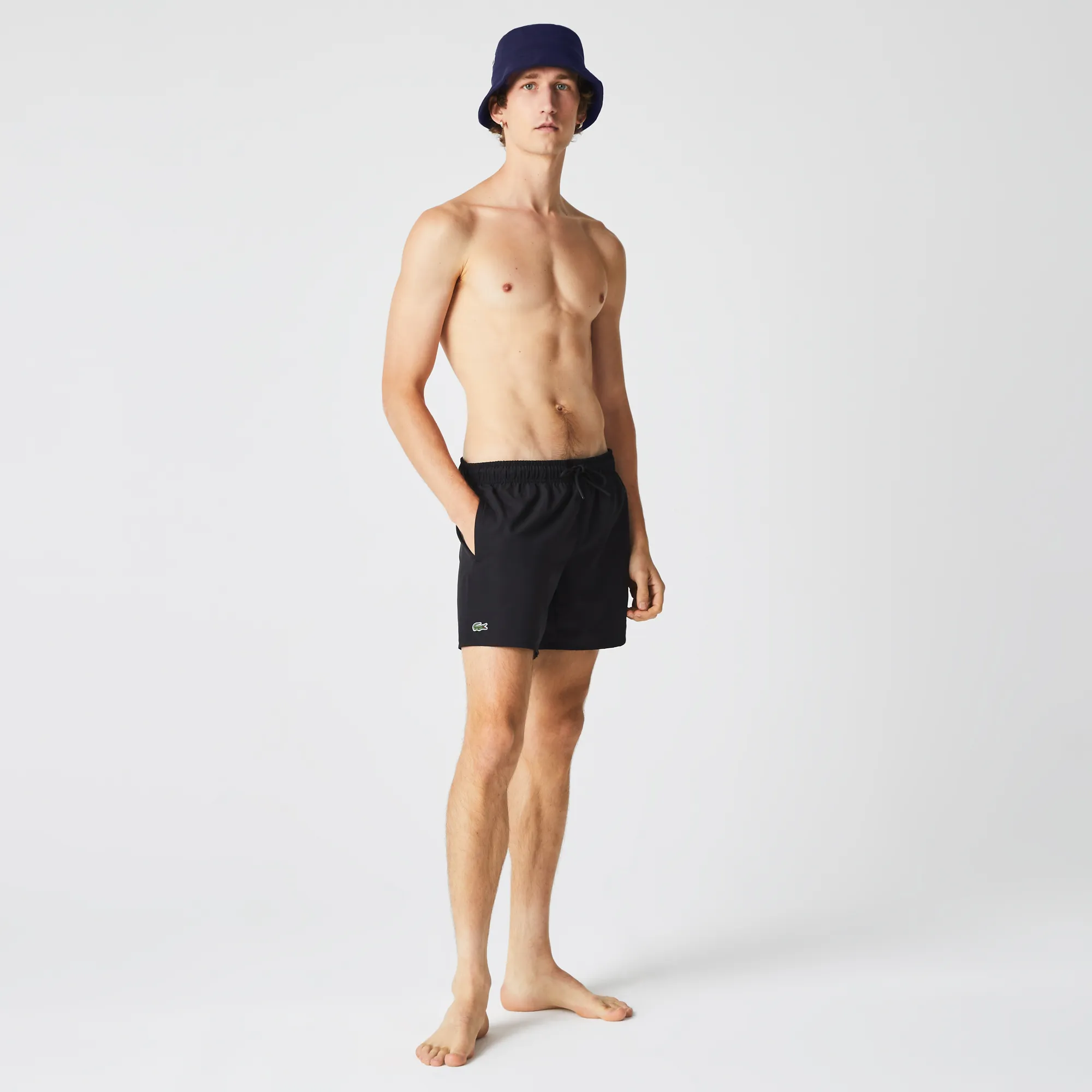 Men's Light Quick-Dry Swim Shorts - Black • DY4