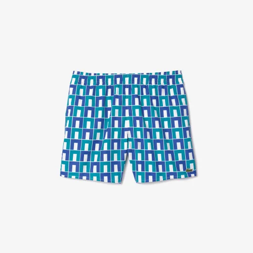 Mid Length Robert George Print Swim Trunks