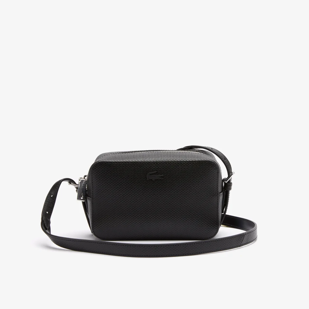 Unisex Chantaco Piqué Leather Small Shoulder Bag