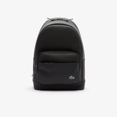 Unisex L.12.12 Signature Piqué Canvas Backpack