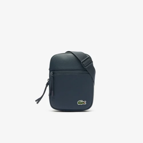 Túi Xách Lacoste Nam Phẳng Cỡ Nhỏ Chất Liệu Coated Canvas