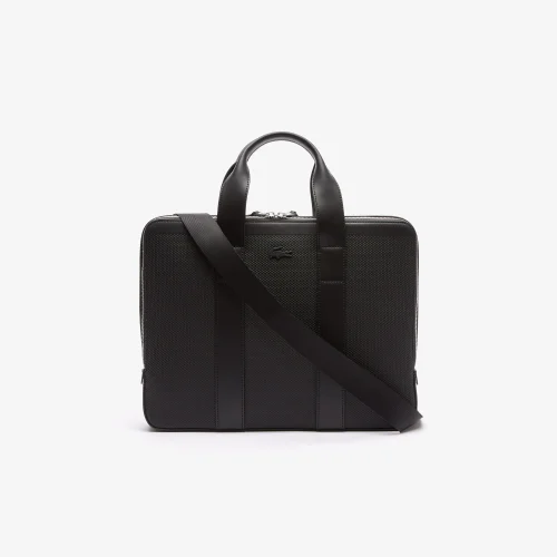 Men’s Chantaco Piqué Leather Extra Slim Computer Bag