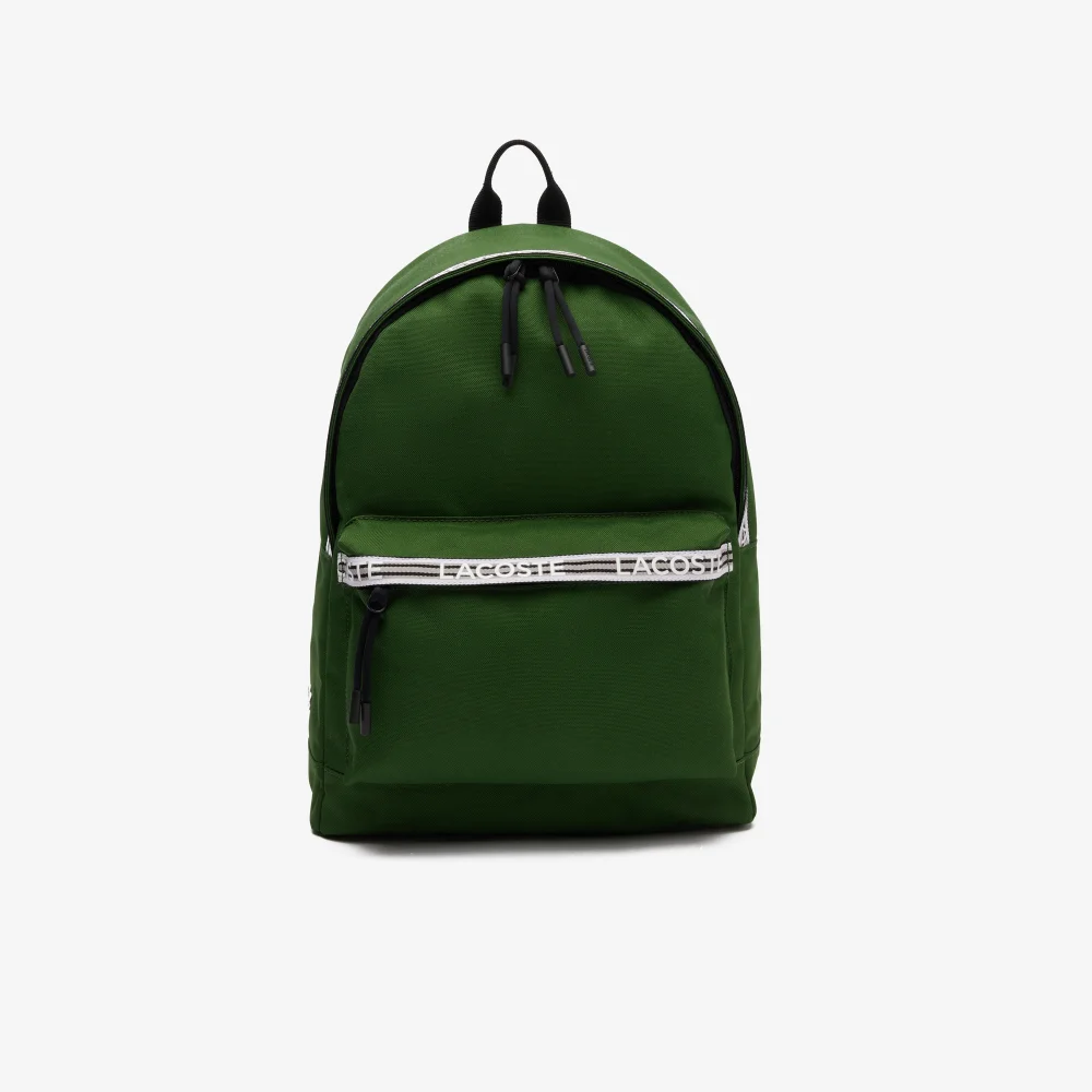 Men’s Lacoste Neocroc Backpack with Zipped Logo Straps