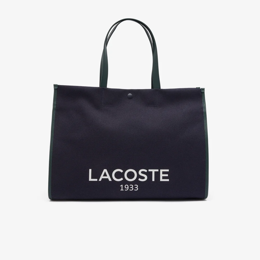 Unisex Lacoste The Blend Monogram Print Weekend Bag